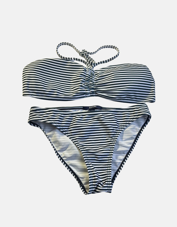 Baby Girls' Striped Two-Piece Swimsuit